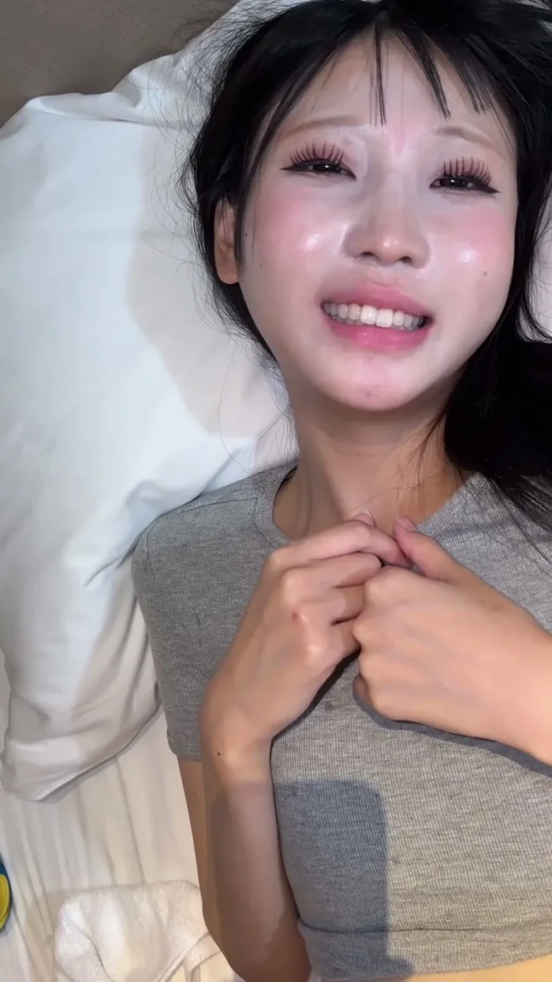 【19歳生中出し】ガチk-popアイドル練習生Sちゃんと事務所に内緒で種付けSEXオフ会🌱 サンプル画像11